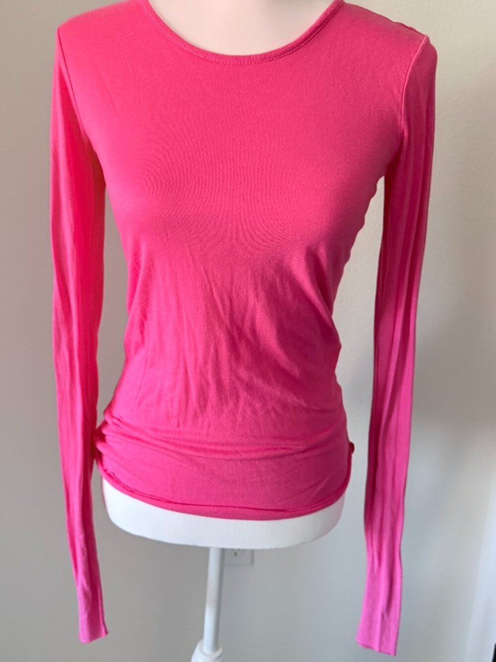 Juicy Couture Super Soft Pink Long Sleeve T-Shirt